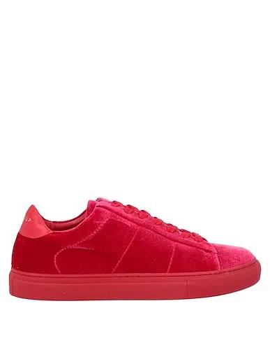 Red Chenille Sneakers