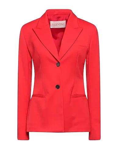 Red Cool wool Blazer