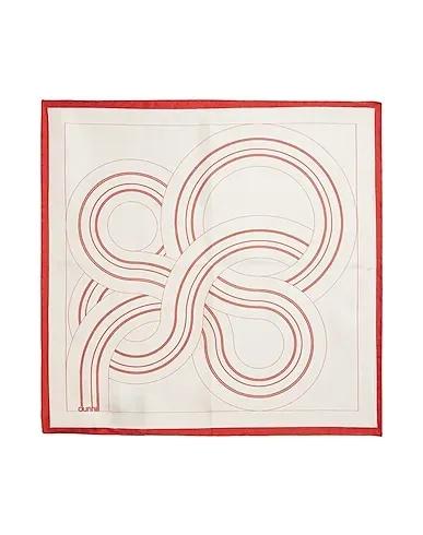 Red Cotton twill Scarves and foulards