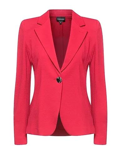 Red Crêpe Blazer