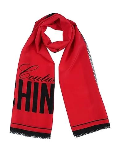 Red Crêpe Scarves and foulards