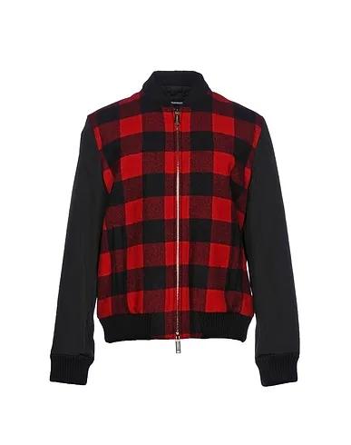 Red Flannel Bomber