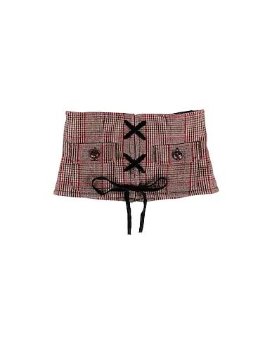 Red Flannel High-waist belt