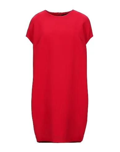 Red Flannel Short dress