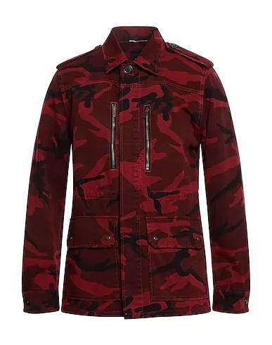 Red Gabardine Jacket