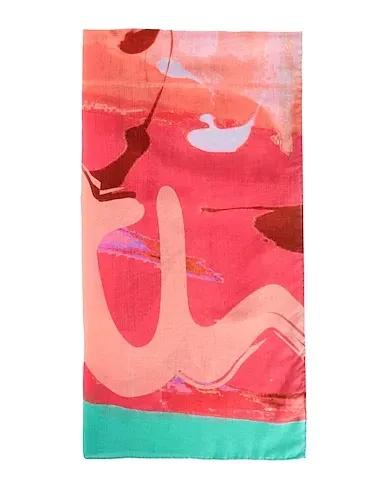 Red Gauze Scarves and foulards