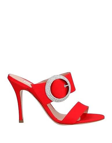 Red Grosgrain Sandals