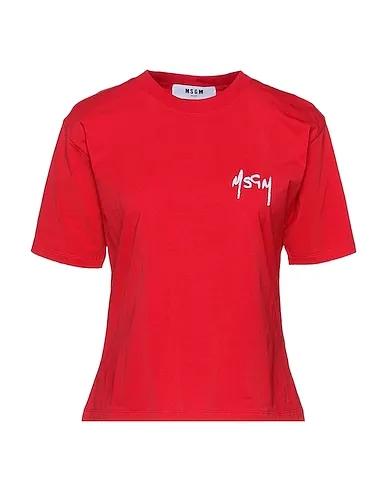 Red Jersey Basic T-shirt