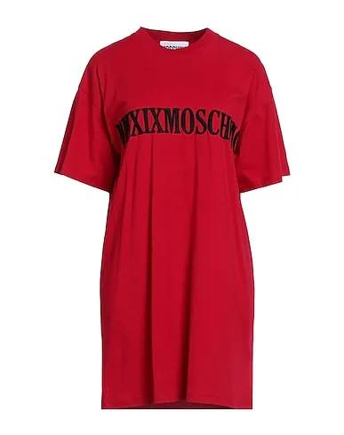 Red Jersey Oversize-T-Shirt