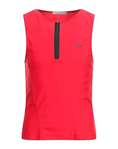 Red Jersey Tank top