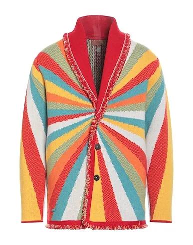 Red Knitted Cardigan