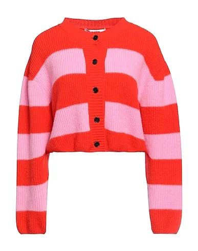 Red Knitted Cardigan