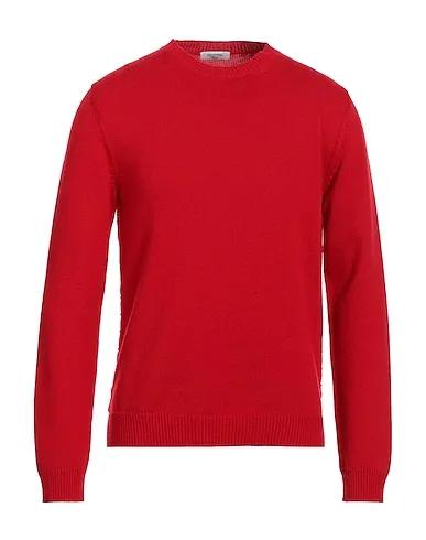 Red Knitted Cashmere blend