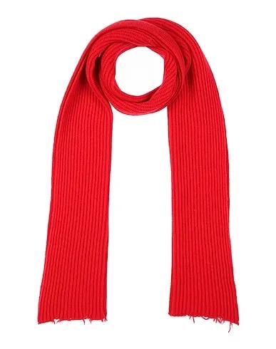 Red Knitted Scarves and foulards