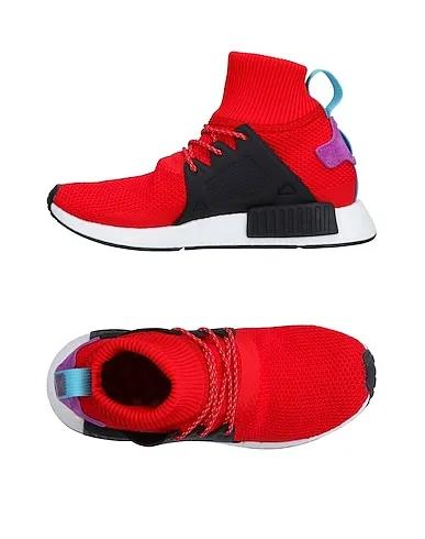 Red Knitted Sneakers
