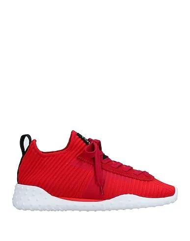 Red Knitted Sneakers