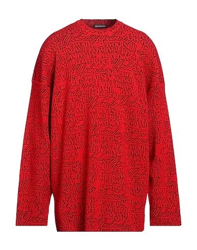 Red Knitted Sweater