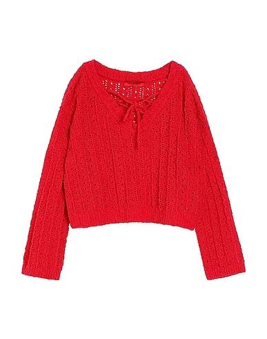 Red Knitted Sweater