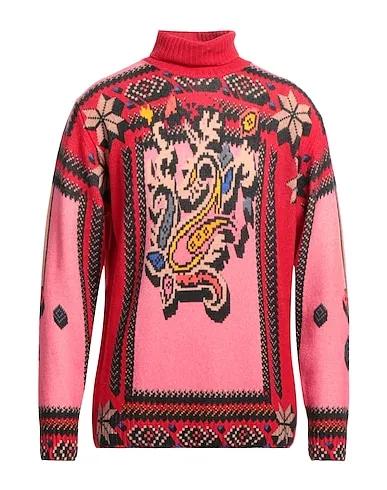 Red Knitted Turtleneck