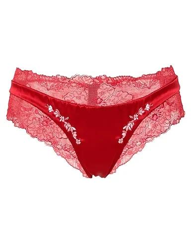 Red Lace Brief