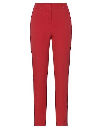 Red Lace Casual pants