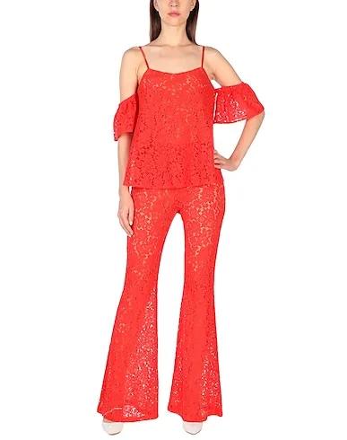 Red Lace Jumpsuit/one piece