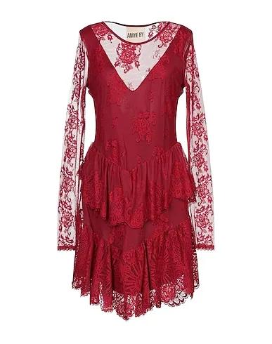 Red Lace Short dress