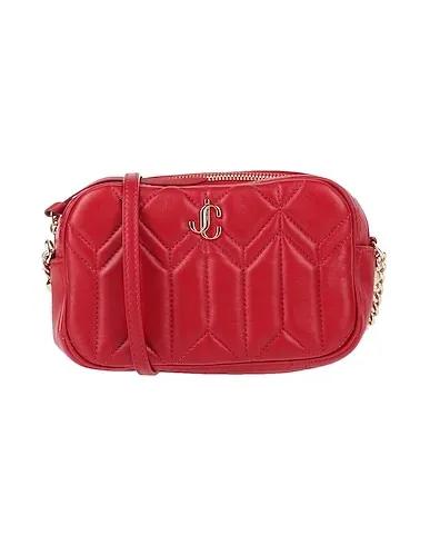 Red Leather Cross-body bags