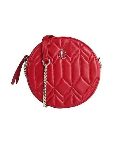 Red Leather Cross-body bags