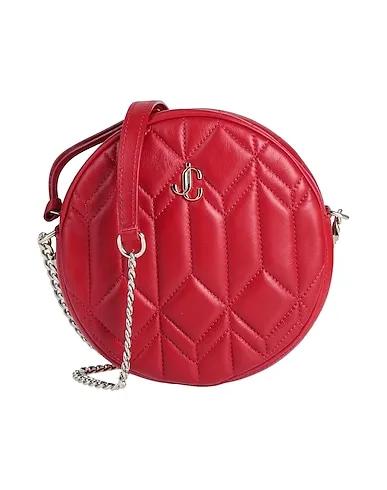 Red Leather Cross-body bags