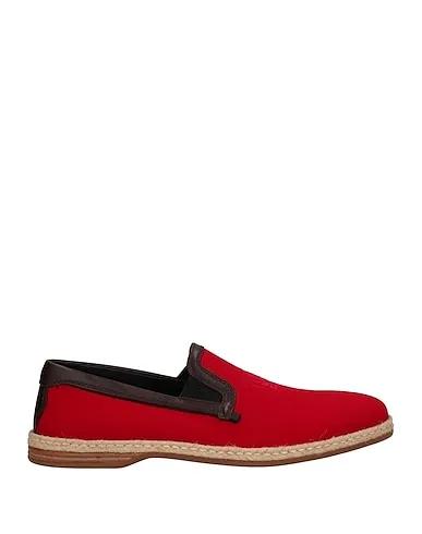 Red Leather Loafers