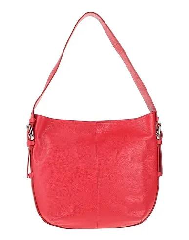 Red Leather Shoulder bag