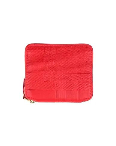 Red Leather Wallet