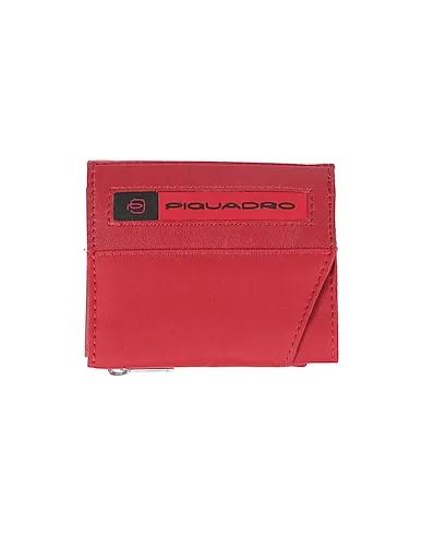 Red Leather Wallet