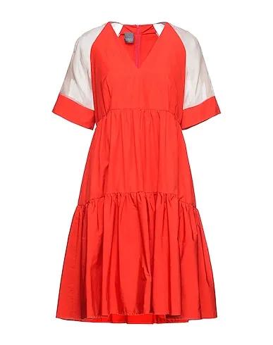 Red Organza Short dress