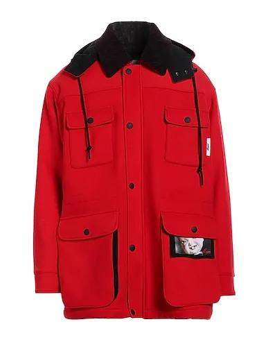Red Pile Coat