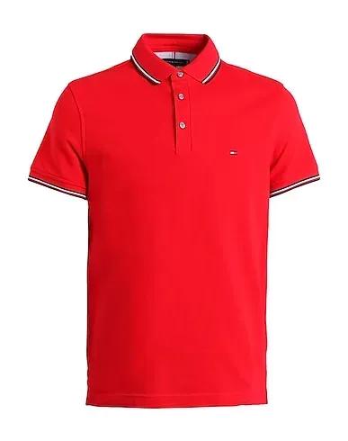 Red Piqué Polo shirt