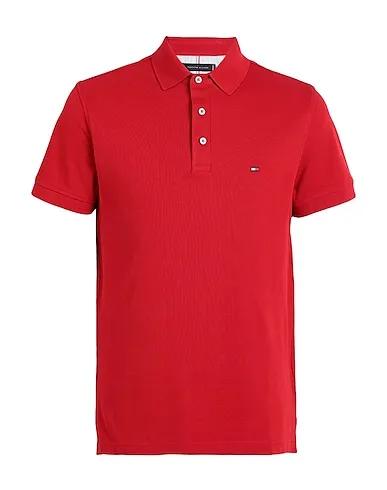 Red Piqué Polo shirt