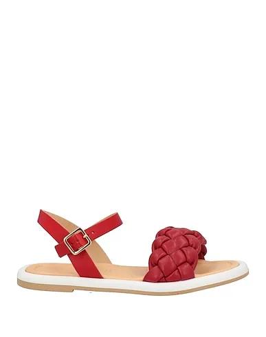 Red Sandals