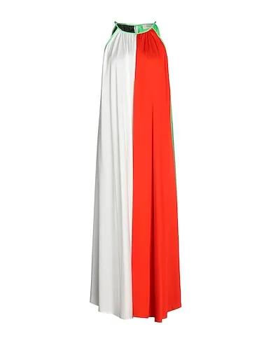 Red Satin Long dress