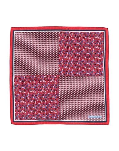 Red Satin Scarves and foulards