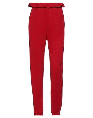 Red Sweatshirt Casual pants