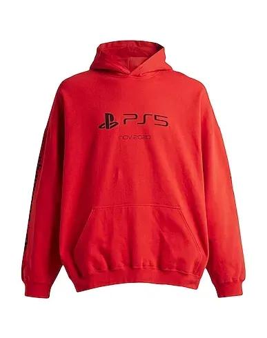 Red Sweatshirt Hooded sweatshirt