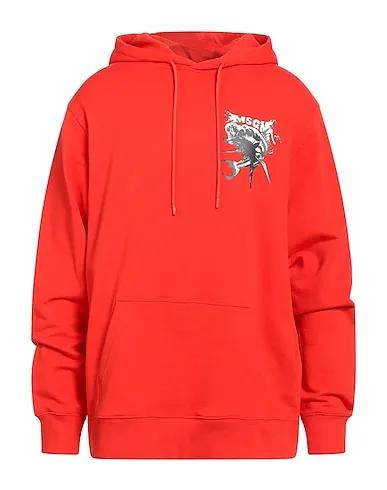Red Sweatshirt Hooded sweatshirt