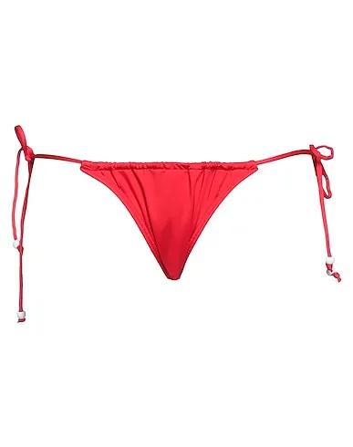 Red Synthetic fabric Bikini