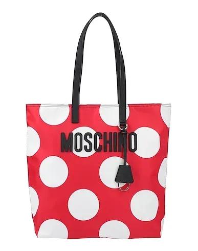 Red Techno fabric Handbag