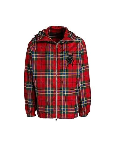 Red Techno fabric Jacket