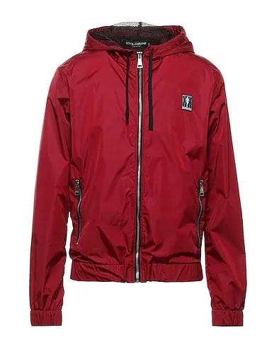 Red Techno fabric Jacket