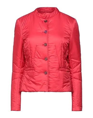 Red Techno fabric Jacket
