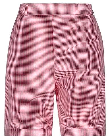 Red Techno fabric Shorts & Bermuda